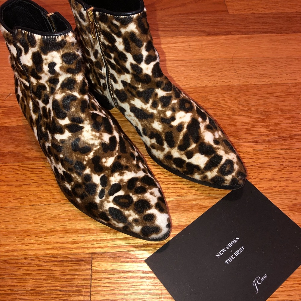 JCrew Collection Calf Hair bootie, size 8⭐️discount shipping⭐️